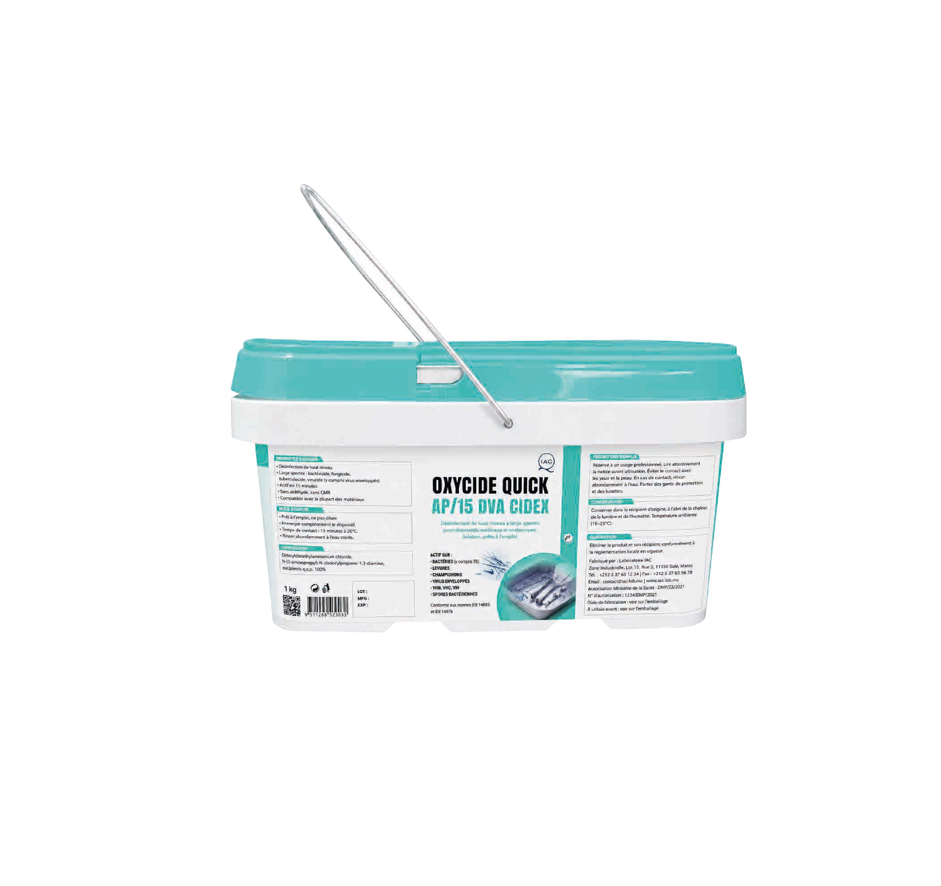 OXYCIDE QUICK AP/15 CIDEX EN