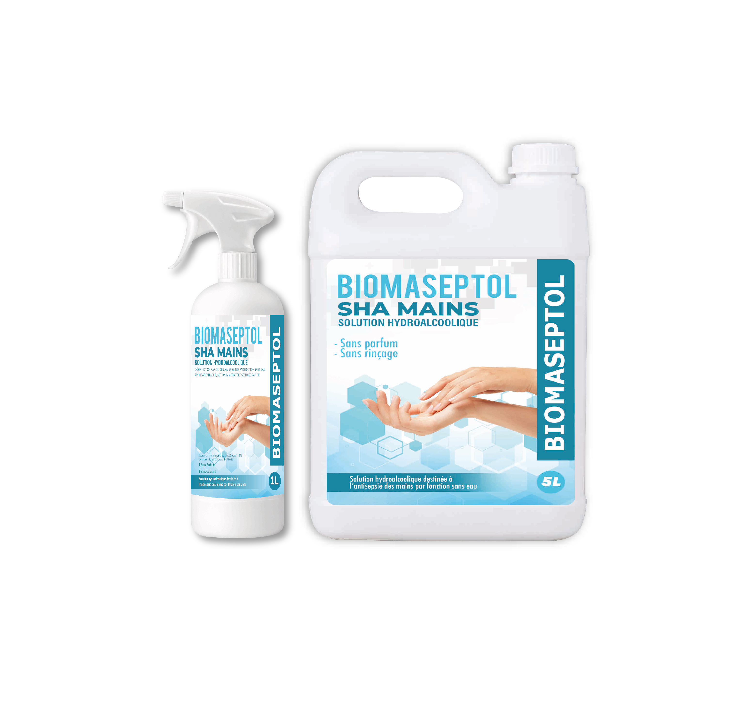 BIOMASEPTOL SHA MAINS SOLUTION HYDROALCOOLIQUE