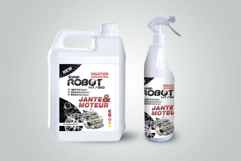 SUPER ROBOT jante/moteur