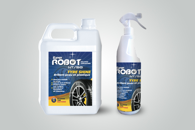 SUPER ROBOT NT/50 TYRE SHINE